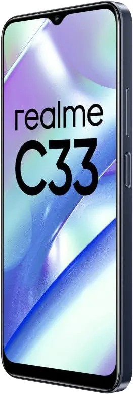 موبايل ريلمي C33 ثنائي الشريحة ، ذاكرة 128 جيجابايت ، رام 4 جيجابايت ، شبكة الجيل الرابع إل تي إي، أسود