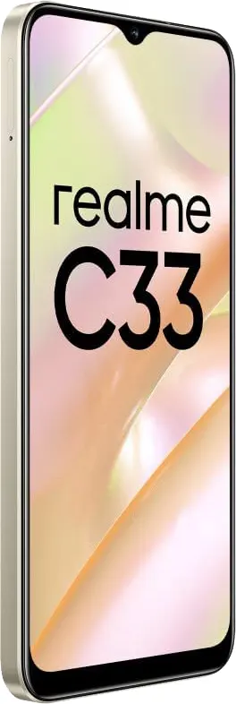موبايل ريلمي C33 ثنائي الشريحة ، ذاكرة 128 جيجابايت ، رام 4 جيجابايت ، شبكة الجيل الرابع إل تي إي، ذهبي
