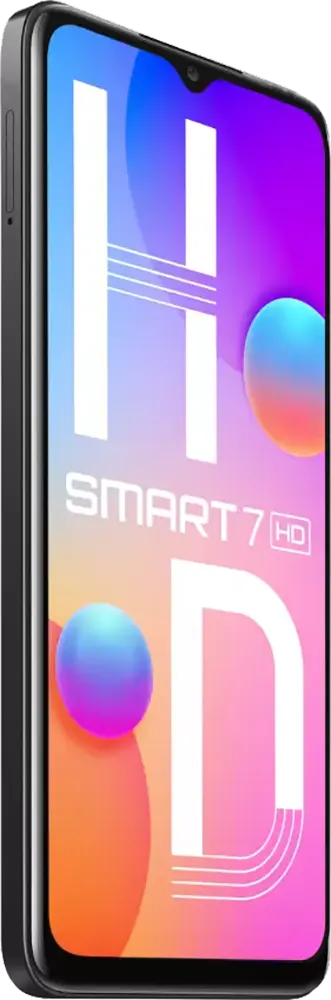 Infinix Smart 7 HD Dual SIM Mobile, 64GB Memory, 2GB RAM, 4G LTE, Ink Black