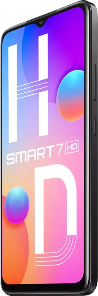 Infinix Smart 7 HD Dual SIM Mobile,64GB Memory, 2GB RAM, 4G LTE, Ink Black