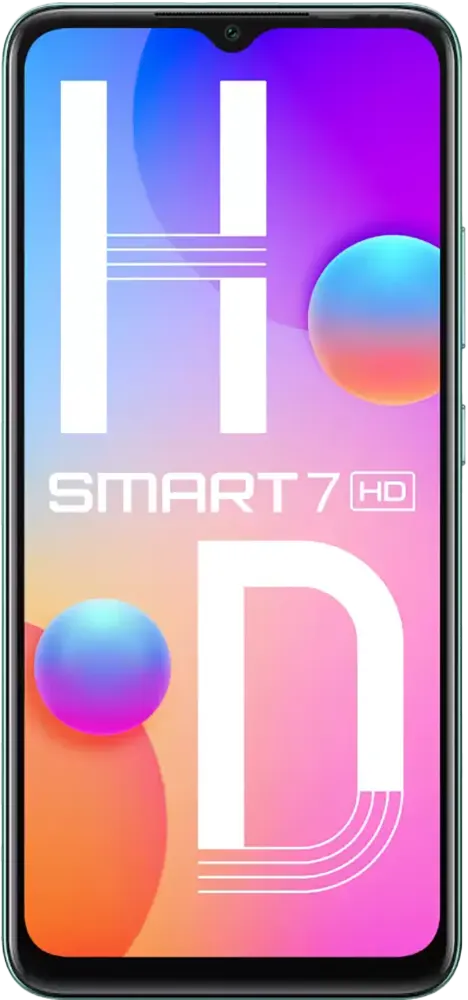 Infinix Smart 7 HD Dual SIM Mobile  ,64GB Memory, 2GB RAM, 4G LTE, Green Apple