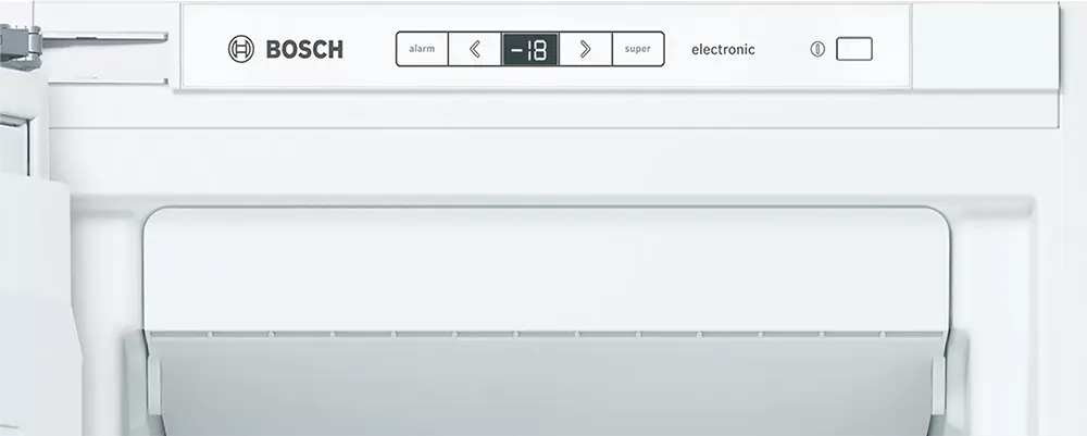Bosch upright deep freezer, no frost, inverter, built-in, 7 drawers, white, GIN81AEF0U