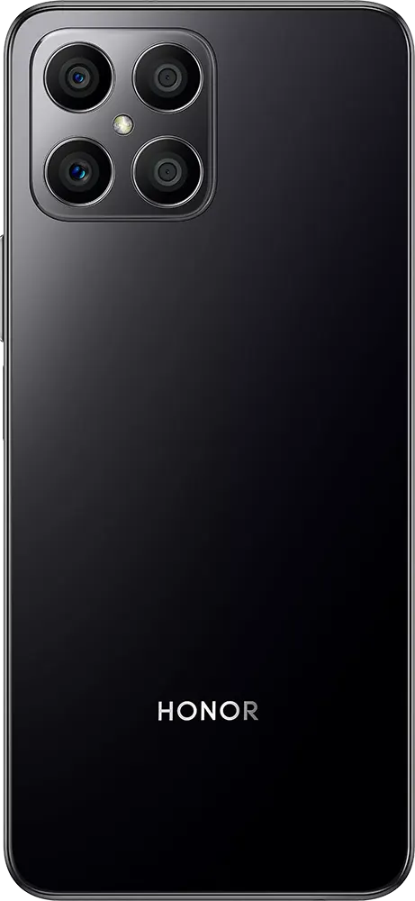 HONOR X8 Dual SIM Mobile, 128GB Internal Memory, 6GB RAM, 4G LTE, Black