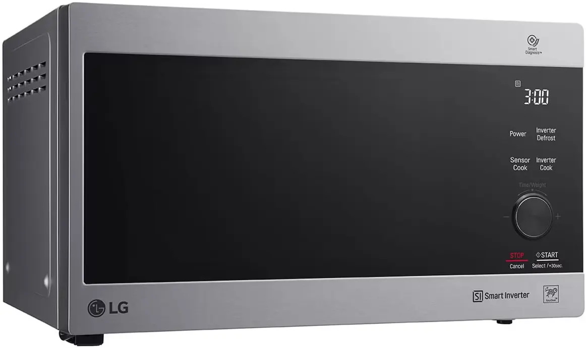 LG 42 Liter Digital Microwave - Inverter With Grill, 1200 Watt, Silver, MH8265CIS