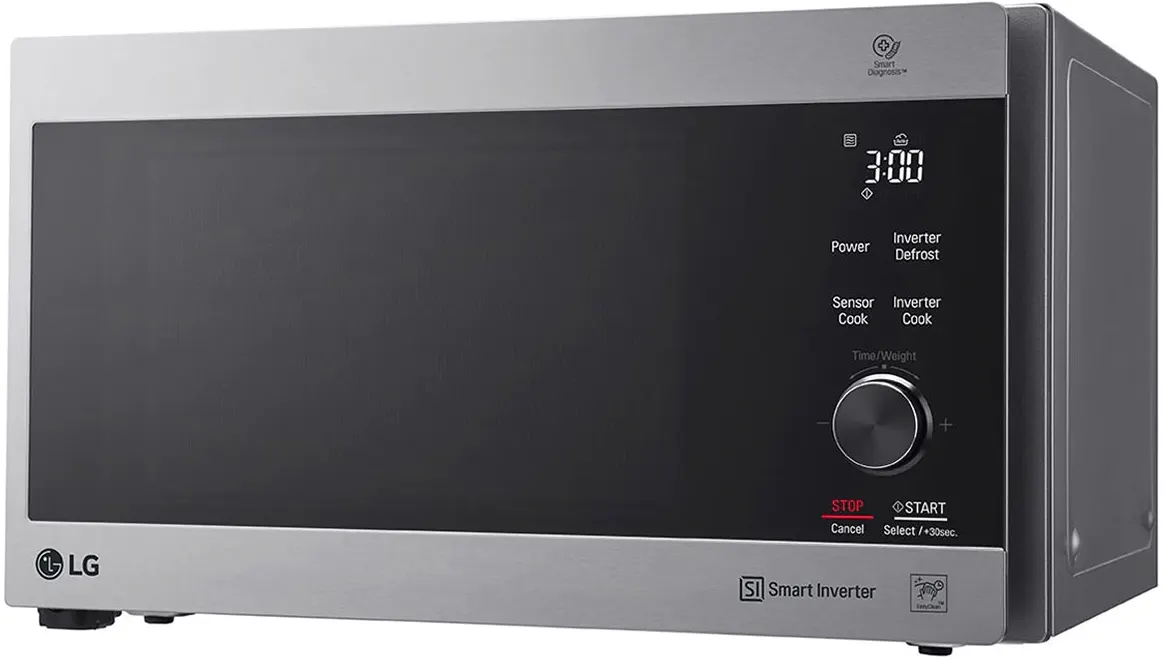 LG 42 Liter Digital Microwave - Inverter With Grill, 1200 Watt, Silver, MH8265CIS