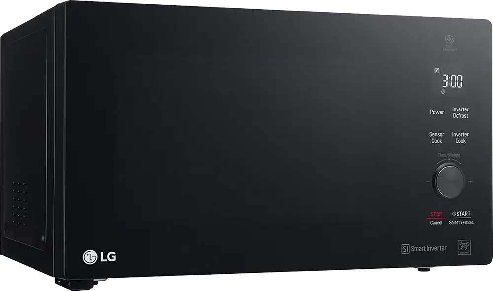 LG 42 Liter Digital Microwave - Inverter with Grill, 1200 Watt, Black, MH8265DIS