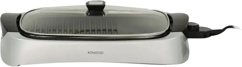 Kenwood Electric Grill, 2000 Watt, Silver, HG266