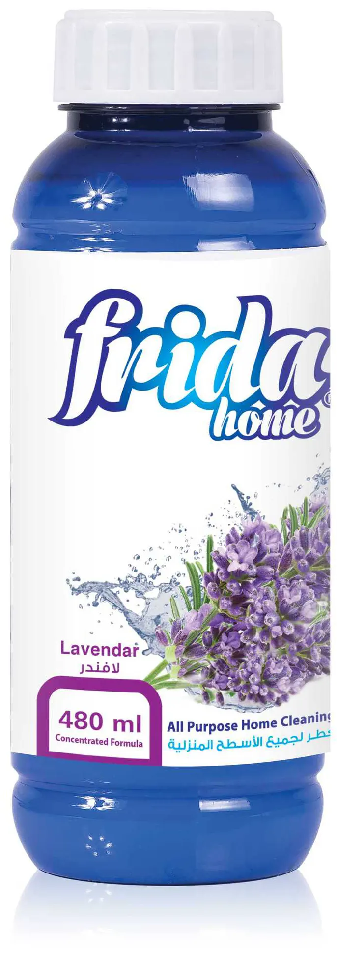 Frida Cleaner and Freshener, for all surfaces, with lavender scent, 480 ml