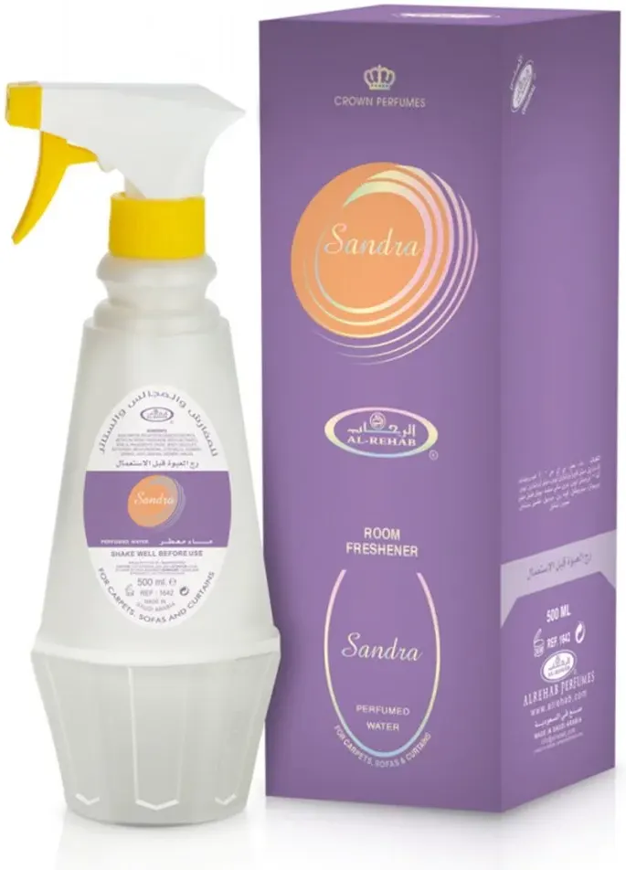 معطر جو بخاخ الرحاب ،ساندرا ، 500 مل ،أبيض