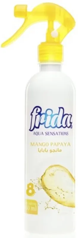 معطر جو بخاخ فريدا، برائحه مانجو بابايا، 460 مل، أصفر
