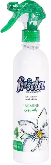 Frida spray air freshener, jasmine scent, 460 ml, green