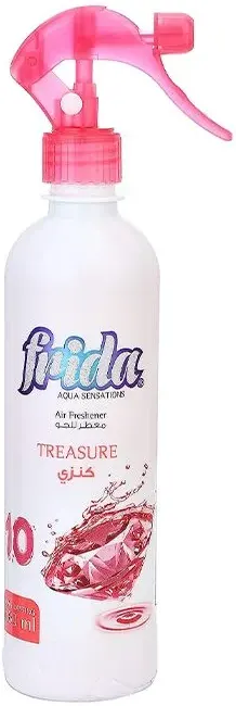 Frida Spray Air Freshener, Treasure Scent, 460 ml, Pink
