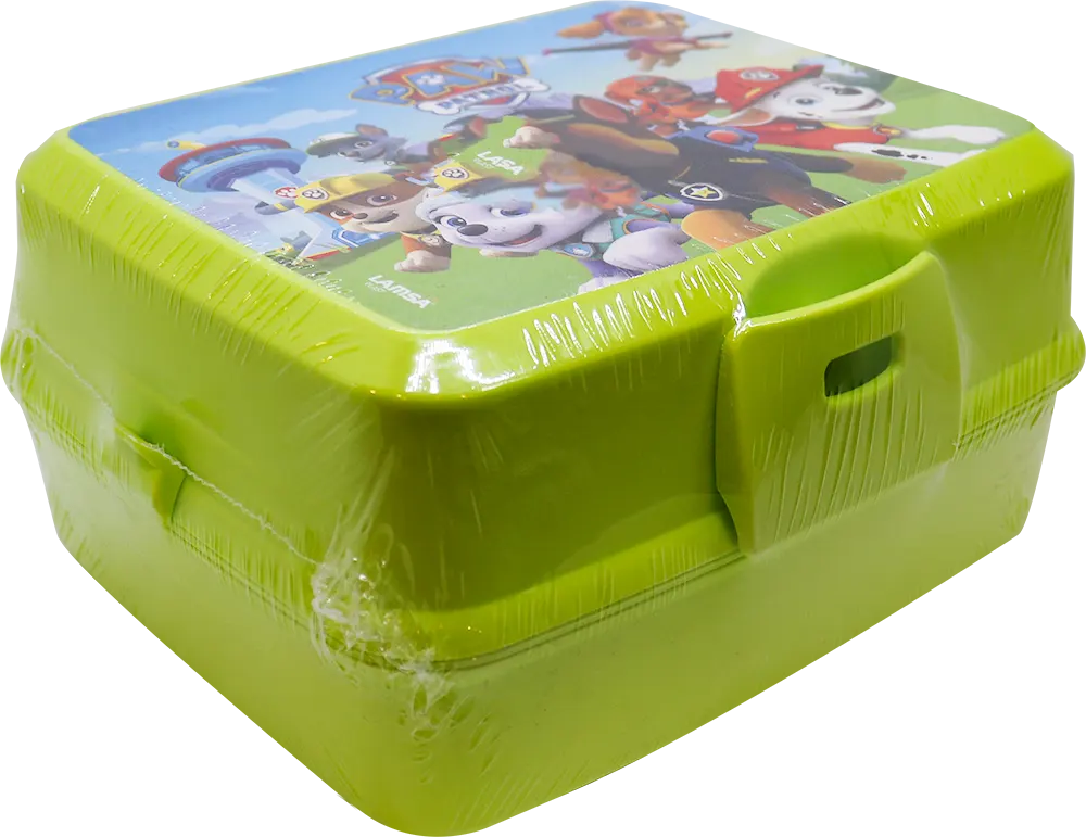 لانش بوكس لمسه من البلاستيك - أخضر
