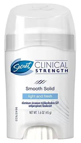 Secret Clinical Strength Anti-Perspirant Deodorant Soft Solid, Light & Fresh 45 gm