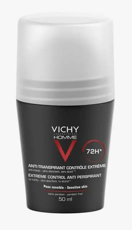 Vichy Homme 72h Deodorant Roll-on for extreme anti-perspirant 50 ml