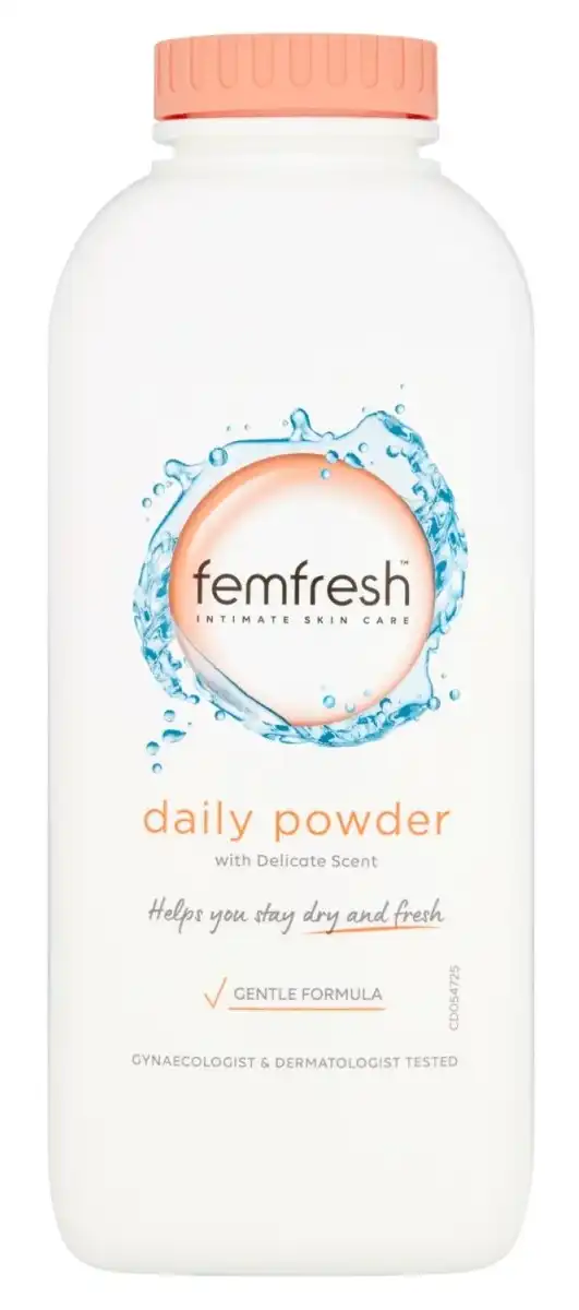 بودرة يومية للعناية بالبشرة الحساسة برائحة رقيقة من فيم فريش 200 جرام