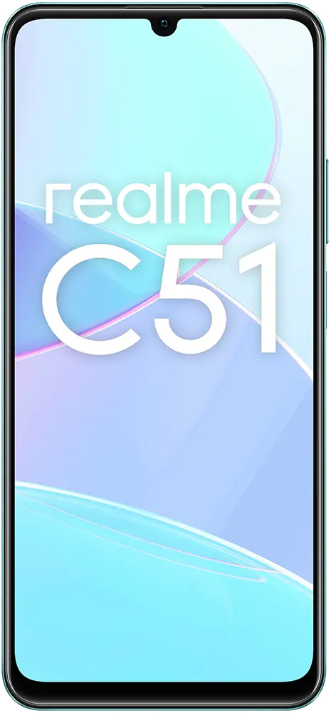 Realme C51 Dual SIM, 128 GB Memory, 4 GB RAM, 4G LTE, Mint Green