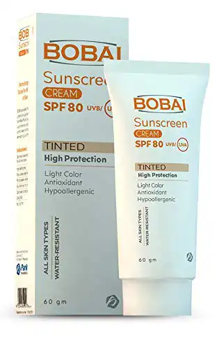 كريم واقي من الشمس تينتد بمعامل حماية 80 من بوباي 60 جم