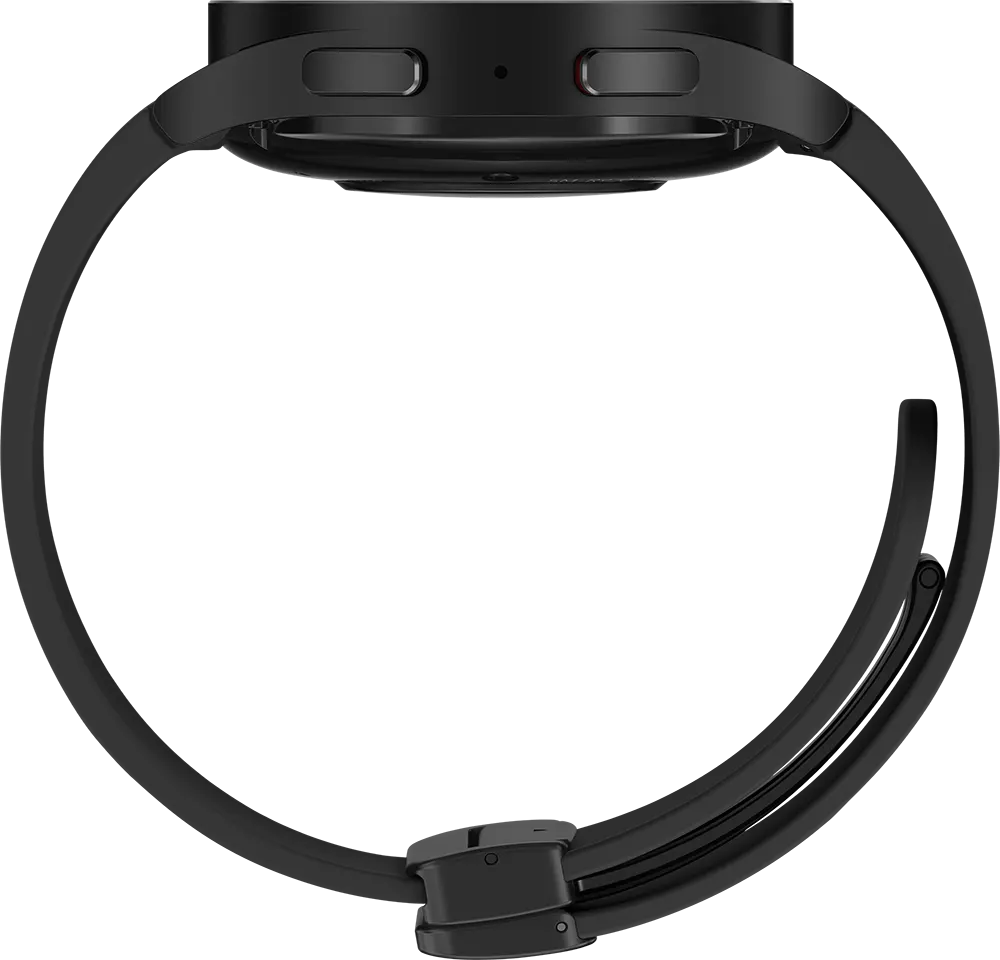 ساعة سامسونج جالكسي واتش 5 برو الذكية، مقاس 45 مم، بلوتوث، شاشة لمس 1.4 بوصة، مقاومة للماء، لون أسود تيتانيوم