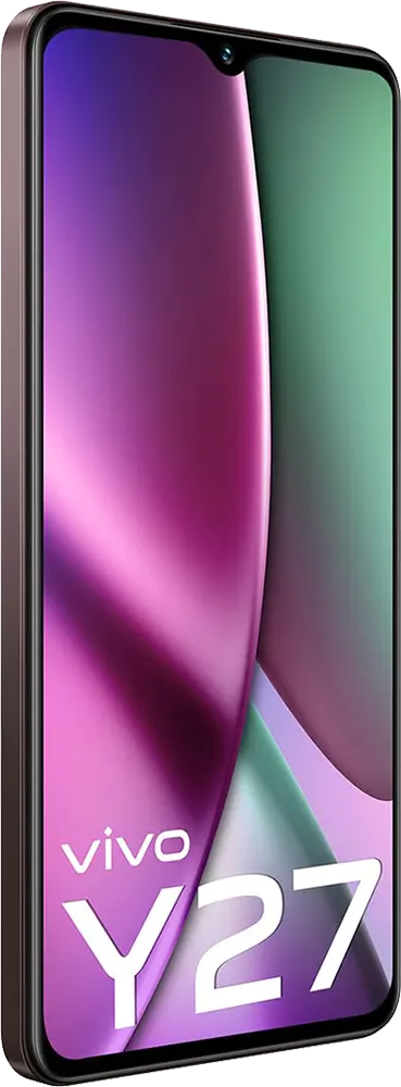 VIVO Y27 Dual SIM, 128GB Memory, 6GB RAM, 4G LTE, Burgundy Black
