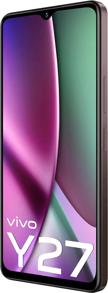 VIVO Y27 Dual SIM, 128GB Memory, 6GB RAM, 4G LTE, Burgundy Black