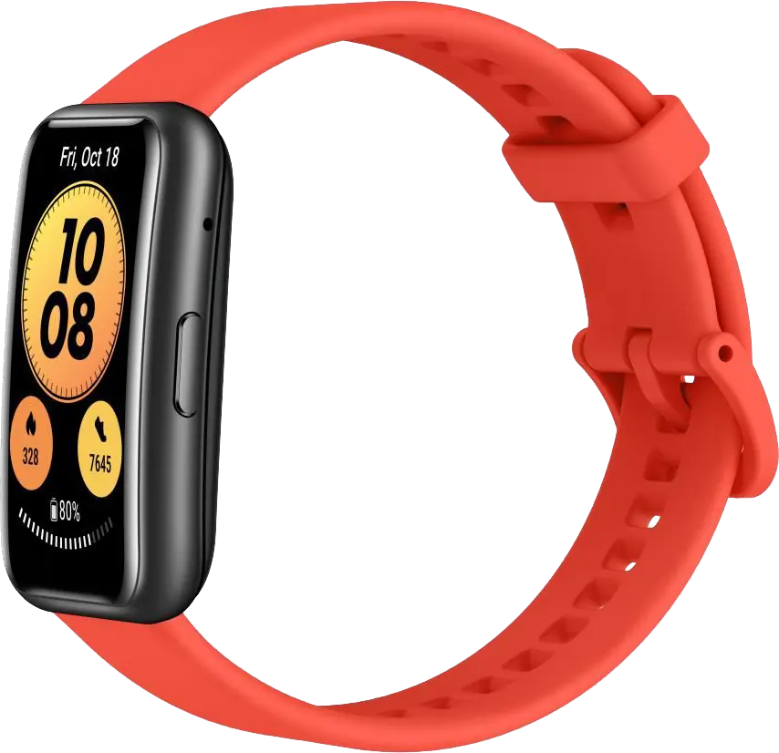 Huawei Band Fit New, Bluetooth 5.0, 1.64 Inch Touch Screen, Water Resistant, 10 Day Battery Life, Pomelo red