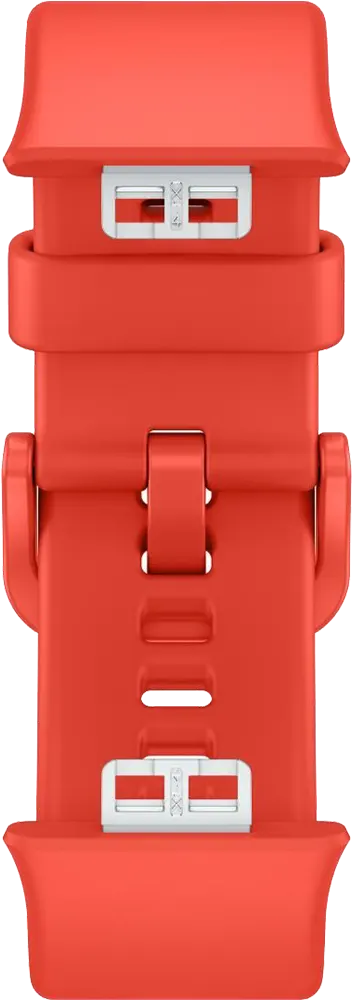 ساعة يد هواوي باند فيت نيو، بلوتوث 5.0، شاشة تعمل باللمس 1.64 انش، مقاومة للماء، بطارية تدوم حتى 10 أيام، أحمر