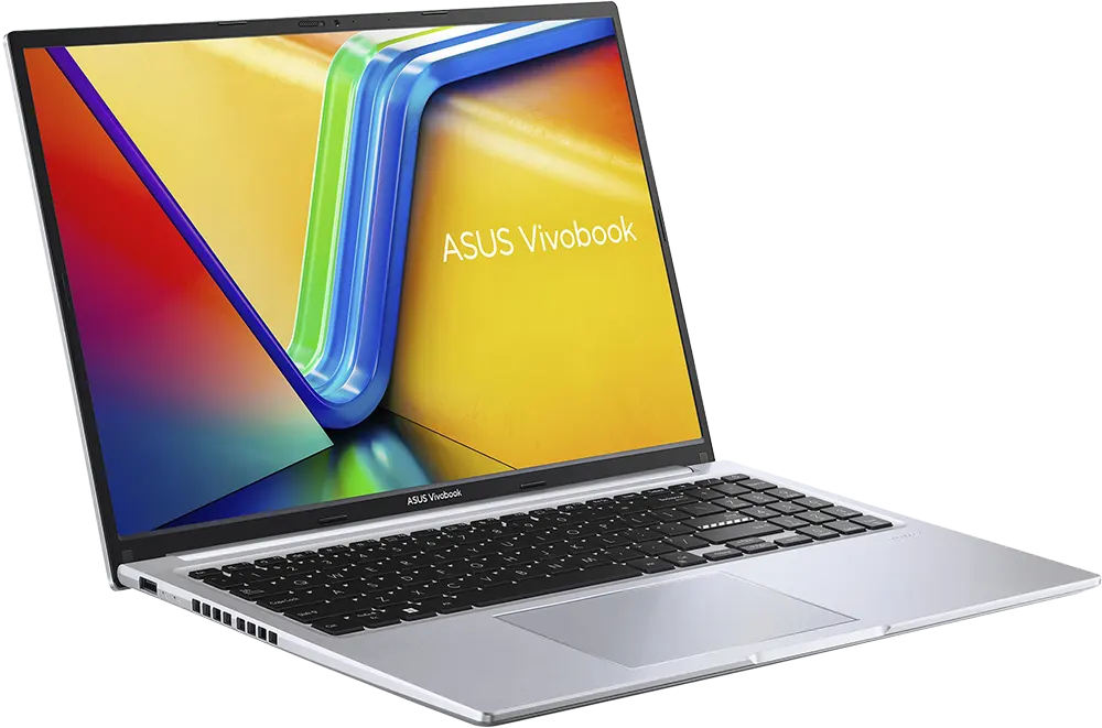 ASUS Vivobook 16 X1605ZA-MB005W Intel Core I5-1235U, 8GB RAM, 512GB SSD Hard Disk, 16.0" WUXGA Display, Intel UHD Graphics, Windows 11, Transparent Silver