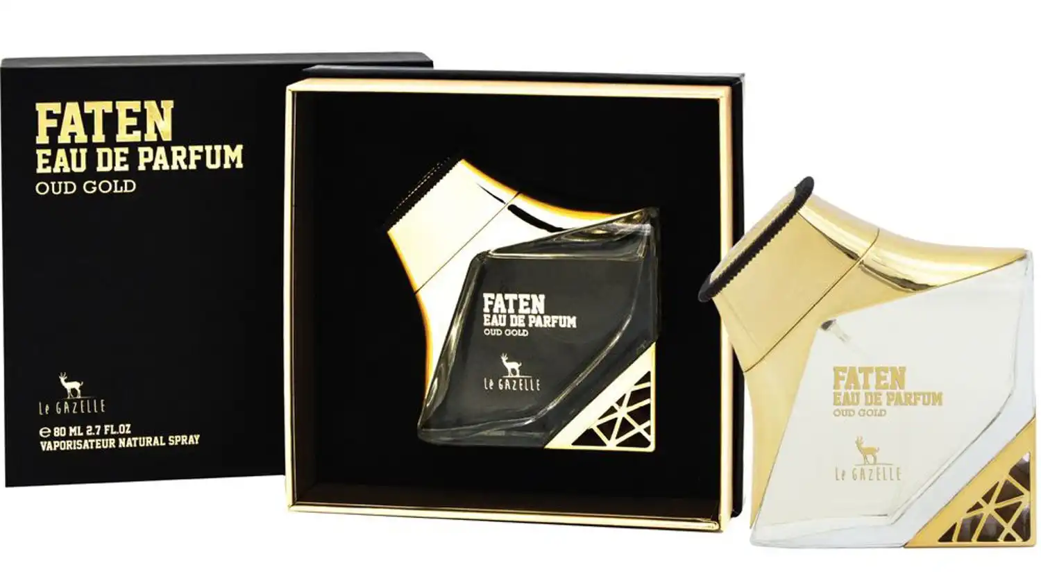 FATEN OUD GOLD By LE GAZELLE For Unisex EDP ,80 ML