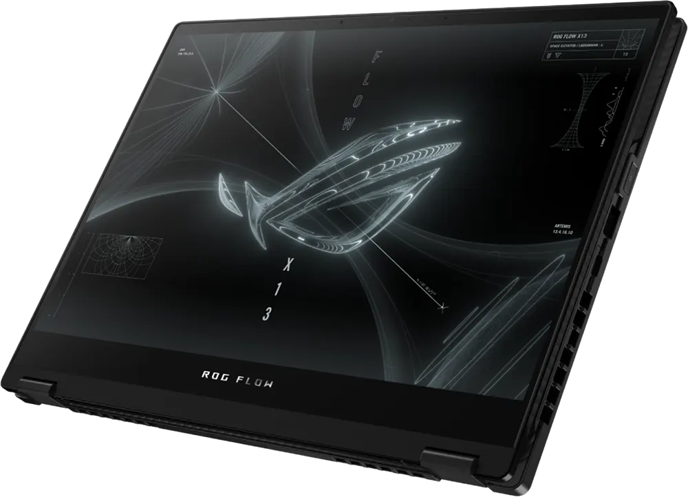 Laptop Asus ROG Flow X13 GV301RA-LI064W  AMD Ryzen 7-6800HS, 16GB RAM, 512GB SSD ,13.4” WQUXGA Touch Screen Display AMD Radeon™ Graphics, Windows 11 Home, Off Black