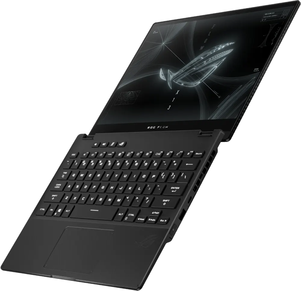 Laptop Asus ROG Flow X13 GV301RA-LI064W  AMD Ryzen 7-6800HS, 16GB RAM, 512GB SSD ,13.4” WQUXGA Touch Screen Display AMD Radeon™ Graphics, Windows 11 Home, Off Black