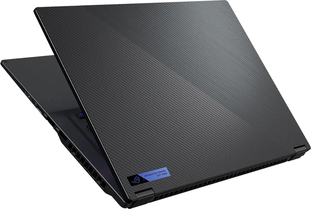لاب توب اسوس روج فلو X16 GV601RW-M009W معالج AMD Ryzen 9-6900HS، رامات 32 جيجابايت، 1 تيرا بايت اس اس دي، شاشة لمس 16 بوصة WQXGA، كارت شاشة NVIDIA® GeForce RTX™ 3070 Ti بسعة 8 جيجا، ويندوز 11 هوم، أسود