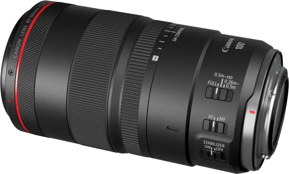 Camera Lens Canon RF 100mm F2.8 L IS Macro