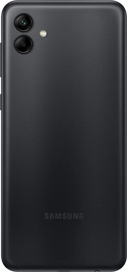 Samsung Galaxy A04 Dual SIM, 32GB Memory, 3GB RAM, 4G LTE, Black