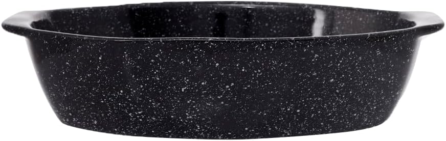 CERUTIL Oval Pyrex casserole , XL, black
