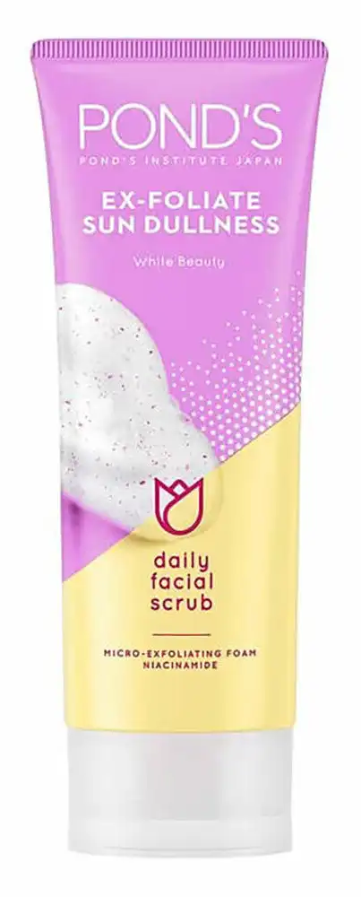 مقشر وجه يومي وايت بيوتي من بوندز 100 جم