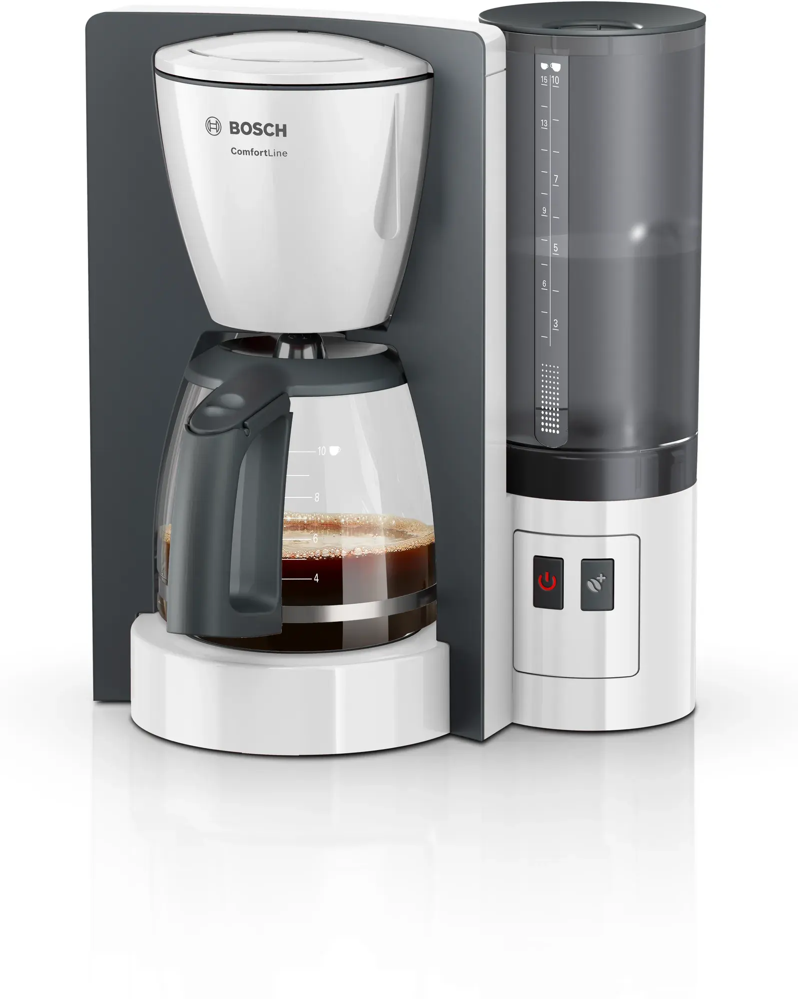 Bosch American coffee maker, 1200 Watt, white, TKA6A041