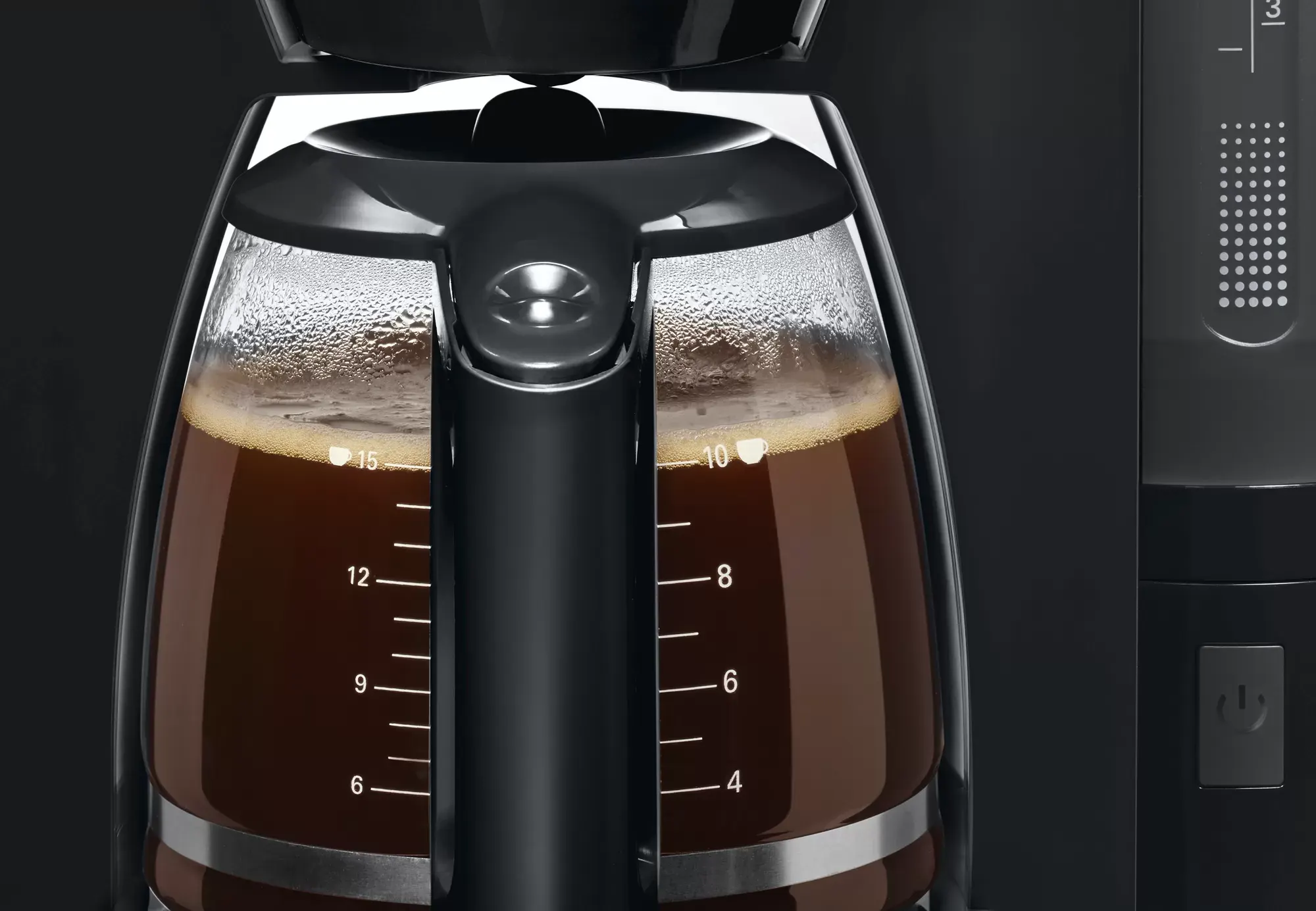 ماكينة تحضير قهوة امريكان بوش كومفورت لاين، 1200 وات ،أسود ،TKA6A043