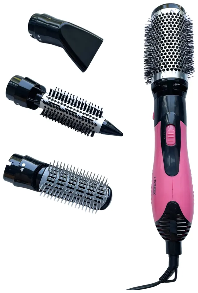 CRONIER hair dryer set, 5*1, 800 watt, pink, 800-4