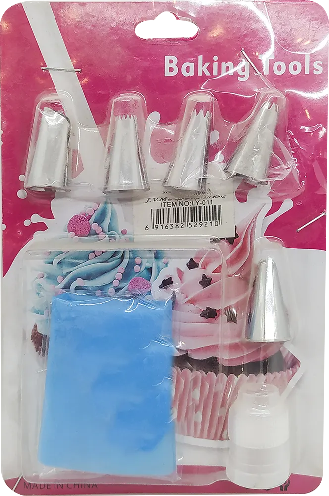 كيس كريمة سيلكون بلابل استانلس 4868