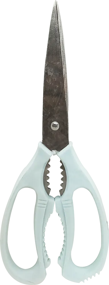 مقص مطبخ استانلس  متعدد الأستخدامات - سماوي