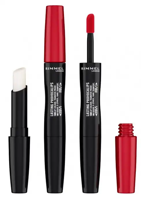 احمر شفاه ريميل سائل لاستينج بروفوكاليبس، 740 كوت ريد ليبد