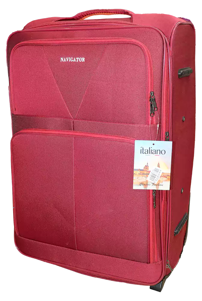 شنطة سفر نافيجيتور، 20  بوصة ،قماش، أحمر