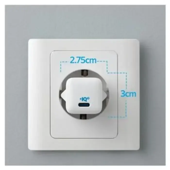 Anker Nano PowerPort Charger, 20 Watt, Fast Charging, White, A2633G22