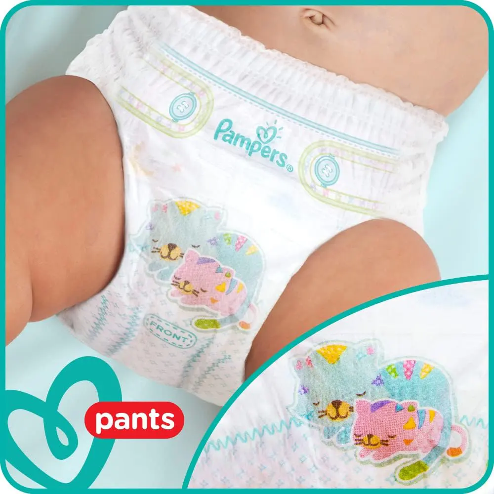 Pampers Pants Diapers for Babies, Size 3, 6 - 11 Kg, 58 Diapers
