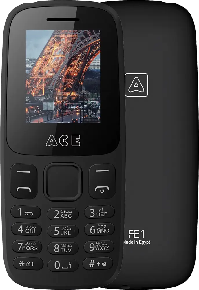 موبايل ايس FE1 ، ثنائي الشريحة ،بذاكرة داخلية 32 ميجابايت،رامات 32 ميجابايت ، شبكة الجيل الثاني،أسود