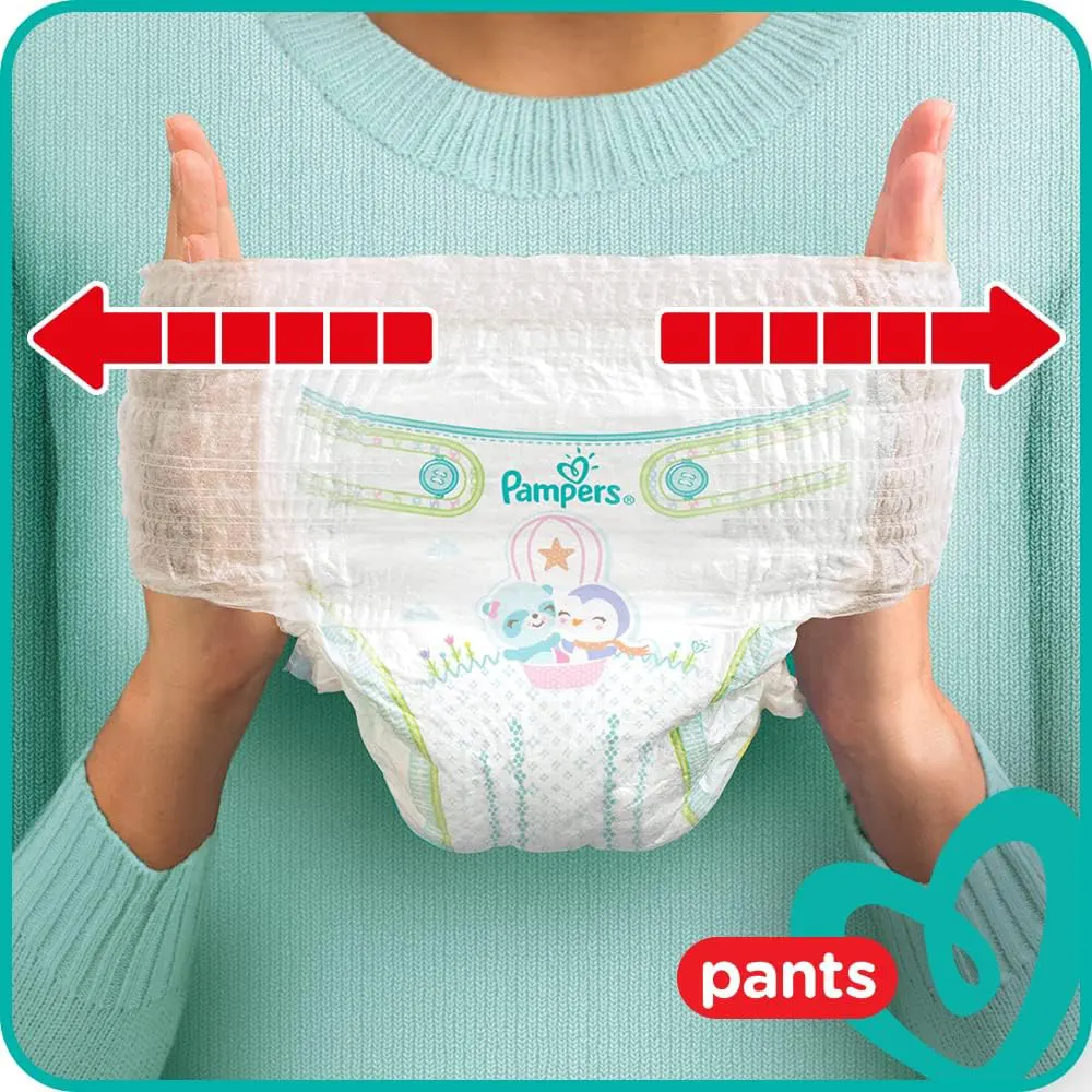 Pampers Pants Diapers, Size 5, 12-18 kg, 58 Diapers