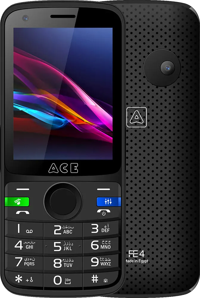 موبايل ايس FE4 ثنائي الشريحة ، ذاكرة داخلية 32 ميجابايت ، رامات 32 ميجابايت ، شبكة الجيل الثاني ،اسود