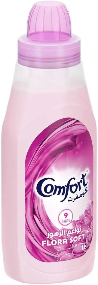 Comfort fabric softener and freshener, with delicate floral scent, 1 liter
