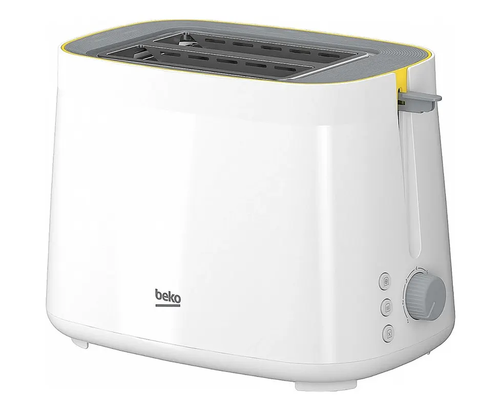 Beko toaster, 800 Watt, slices, white, TAM 4220 W